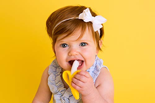 Baby Banana The Original, Banana Brush, Made in USA, Toddler Toothbrush, Family-Owned Business
