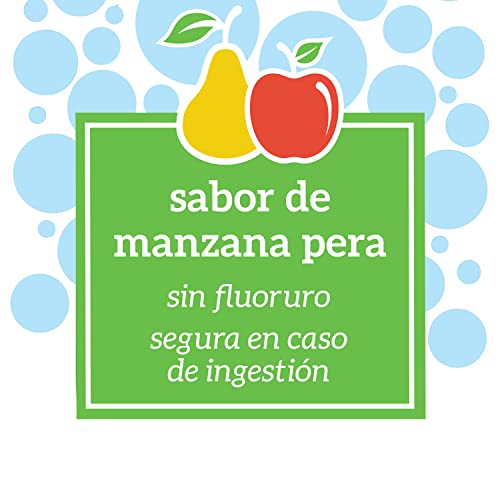 Dr. Brown's Fluoride-Free Baby Toothpaste, Safe to Swallow, Apple Pear, 1-Pack, 1.4oz/40g, 0-3 years