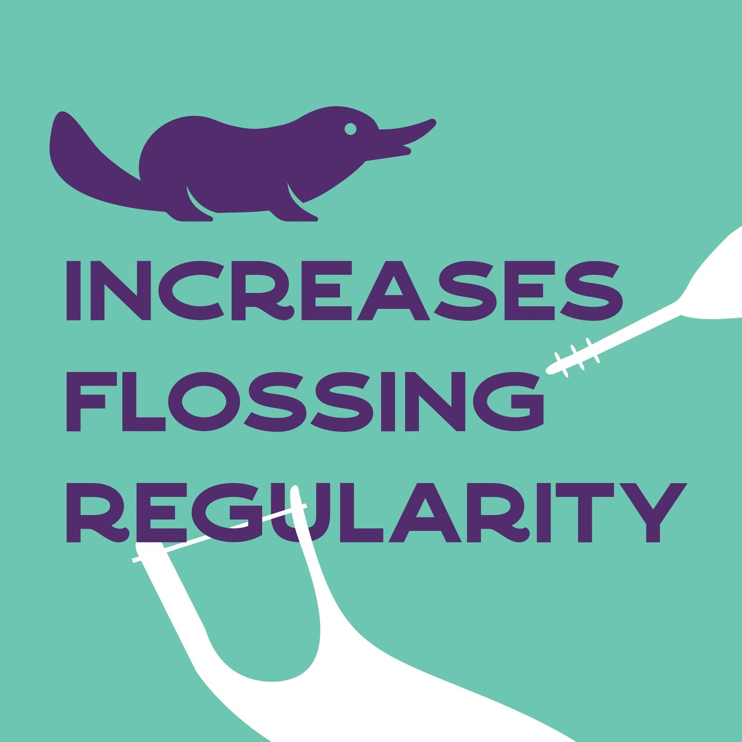 Platypus Orthodontic Flossers for Braces, 40 Count (Pack of 3), Ortho Picks for Adults & Kids, Fits Under Arch Wire, Non-Damaging, Encourage Flossing Habits