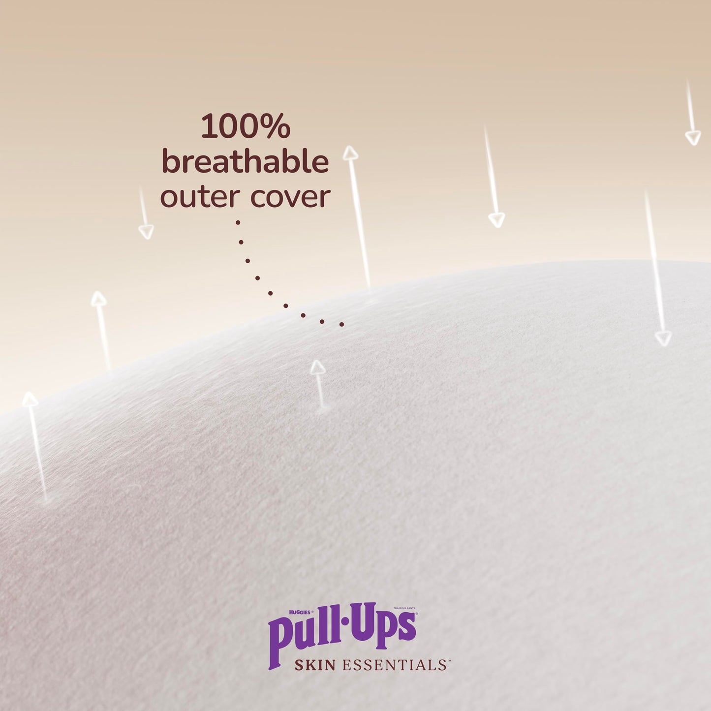 Pull-Ups Girls' Skin Essentials Potty Training Pants, Training Underwear, 4T-5T (38-50 lbs), 14 Ct