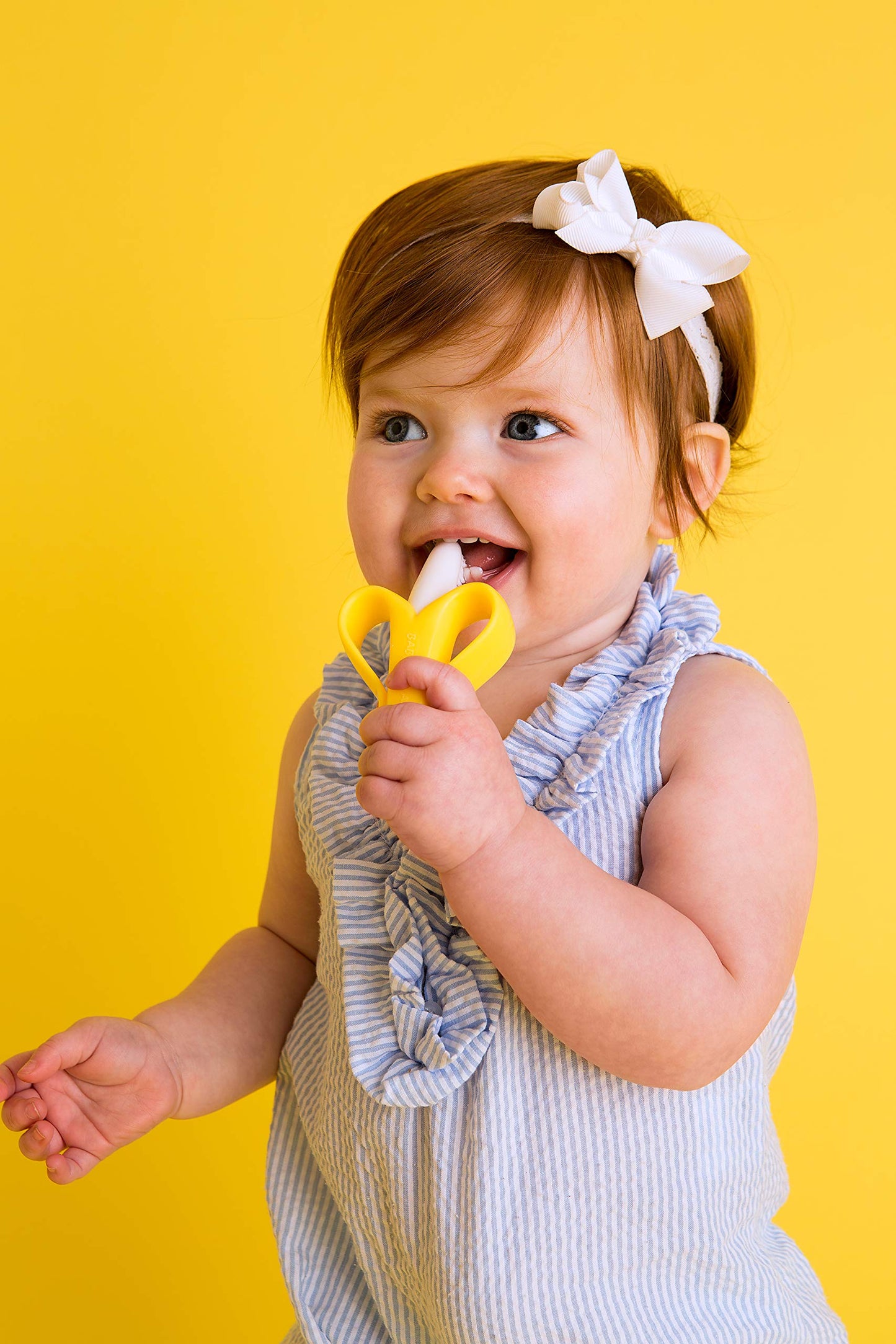 Baby Banana The Original, Banana Brush, Made in USA, Toddler Toothbrush, Family-Owned Business